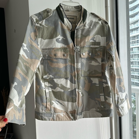 Zadig et Voltaire - fun camo jacket - Picture 1 of 10